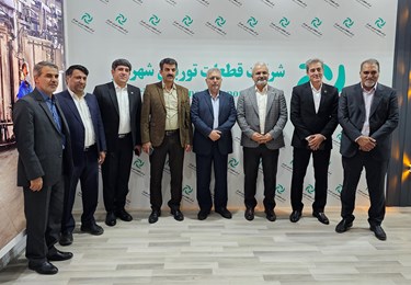 بازدید مدیرعامل محترم شرکت مادر تخصصی تولید نیروی برق حرارتی از غرفه شرکت...