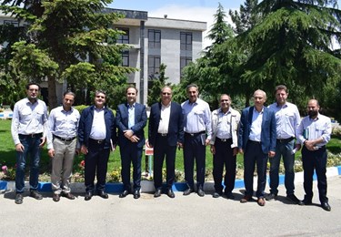 بازدید مدیر عامل و مدیران محترم نیروگاه اصفهان از شرکت قطعات توربین شه...